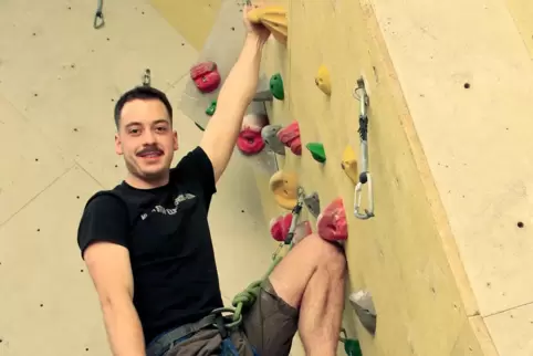 Körperliche Fitness gehört zu den Voraussetzungen eines Werkfeuerwehrmanns. David Bernhardt ist seit 19 Jahren begeisterter Spor