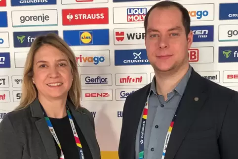 Volunteermanager: Stephanie Bermanseder und Rene Takacs. 