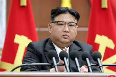 Hat eine Wiedervereinigung mit Südkorea ausgeschlossen: Nordkoreas Machthaber Kim Jong-un.