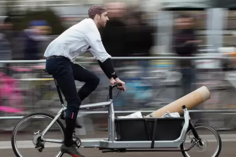 Auch die Anschaffung eines Lastenrads wird von der Stadt gefördert.