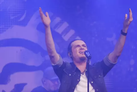 Sorgte für Euphorie bei seinen Fans: Thomas Godoj im Irish House. 