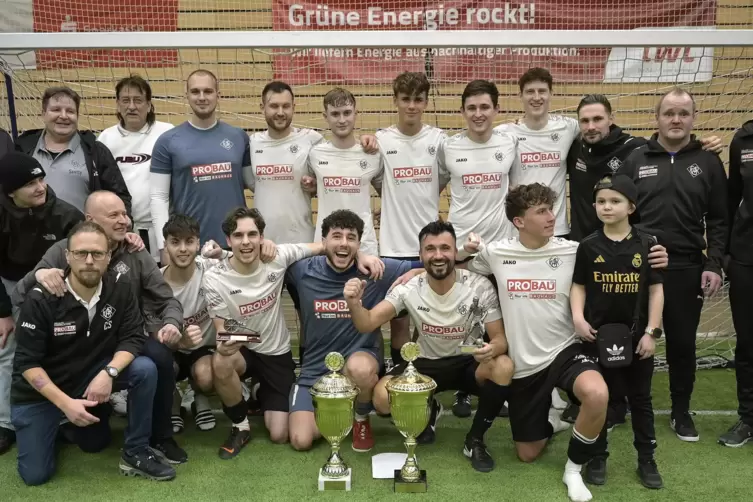 Titel in der Verlängerung verteidigt: Der Oberligist FC Arminia Ludwigshafen holte sich zum zweiten Mal in Folge den Titel als S