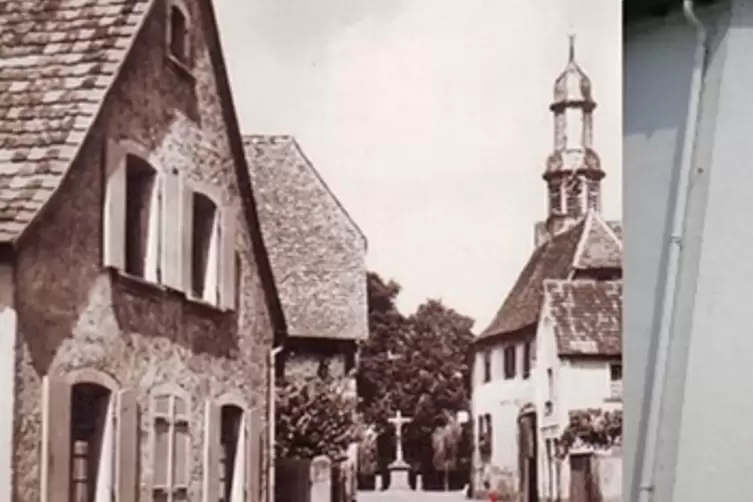 „Hirsche-Roberts-Haus“: Das Heim der Vorfahren stand gegenüber der Kirche. 