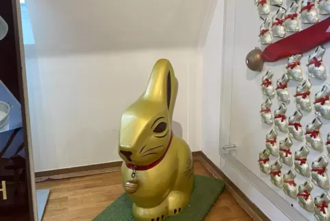 Ein Schokoladenklassiker: der Osterhase.