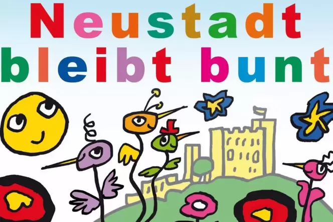 Das für die Mahnwache gestaltete Plakat. Das für die Mahnwache gestaltete Plakat.