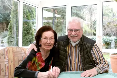 Ingrid und Dietrich Völbel freuen sich auf ihren Ehrentag.