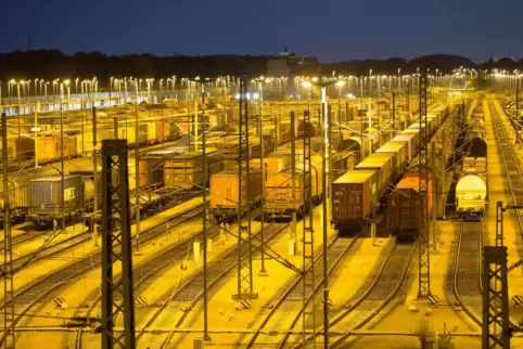 Vor allem im Einzelwagenverkehr werden die Folgen des GDL-Streiks massiv sein, weil hier fast nur die DB aktiv ist. Das Foto ent