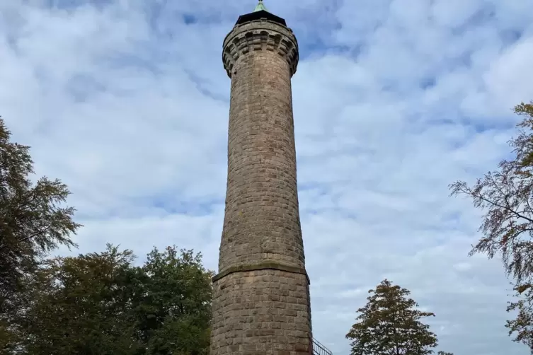 Der Humbergturm in Kaiserslautern. 