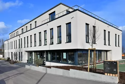 1600 Quadratmeter auf drei Etagen: das Bürogebäude in Maikammer. 