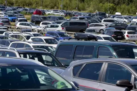 Der Park-and-Ride-Parkplatz Schweinsdell wird voraussichtlich ausgelastet sein. 