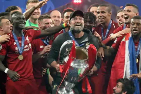 Ein Höhepunkt als LFC-Trainer: der Gewinn der Champions League. 