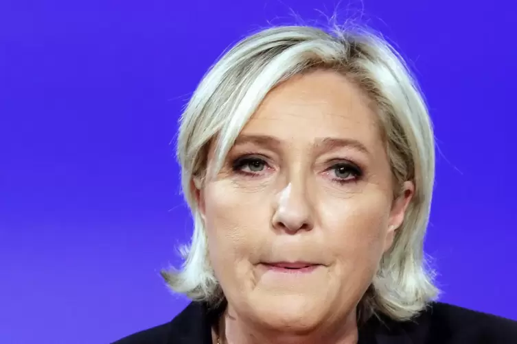Marine Le Pen stellt die Zusammenarbeit mit der AfD im Europaparlament infrage.
