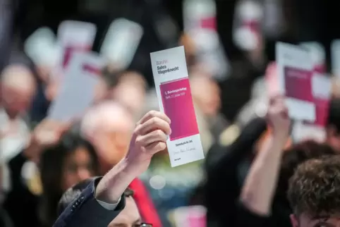Einstimmig hat das Bündnis Sahra Wagenknecht ihr Europawahlprogramm verabschiedet. 
