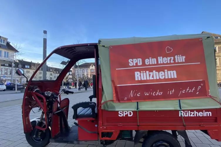 Die SPD zeigt Flagge: „Nie wieder ist jetzt!“ 