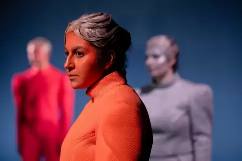 Shirin Ali spielt eine der fünf Rollen in „Als die Götter Menschen waren“.