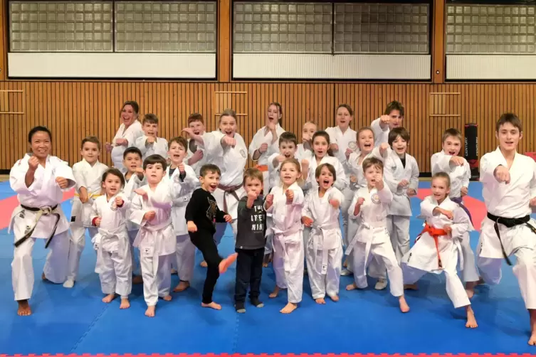 Neuer Verein: Das hotokan Karate Dojo Spira trifft sich im Pädagogischen Landesinstitut.