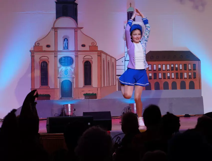 Tolles Talent: Tanzmariechen Laura Mrosek.
