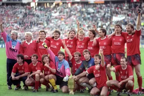 1990 gewann der FCK erstmals den DFB-Pokal. 
