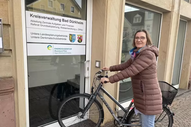 Überzeugte Radfahrerin: Regionalreferentin Isa Scholtissek. 