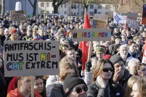 Dass die FDP bei der Demo gegen rechts am Samstag nicht dabei war, finden nicht alle Mitglieder gut. 