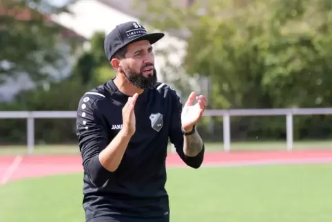 Noch Fokus SG Limburgerhof: Hassan Mahmoud.
