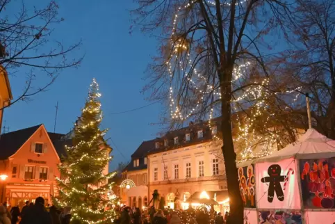 Auf dem Römerplatz soll auch an drei Donnerstagen Dürkheimer Advent gefeiert werden. 