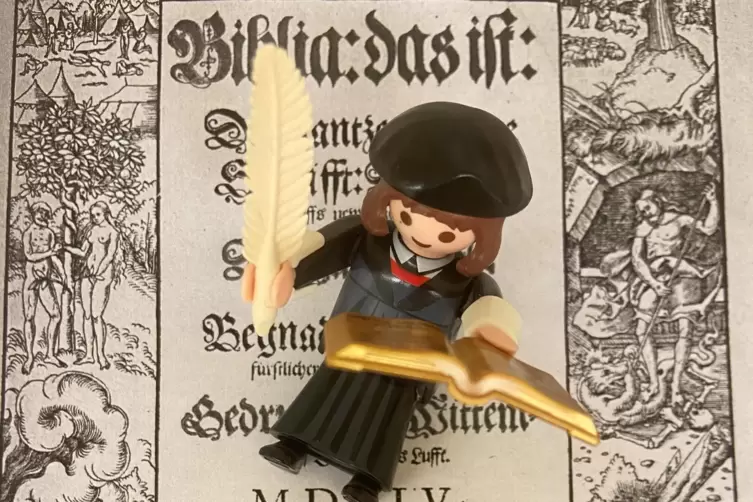 Die erfolgreichste Playmobil-Figur: Dr. Martin Luther.