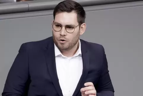 Kassierte im Bundestag Ordnungsruf wegen „Altersdiskriminierung“: der rheinland-pfälzische SPD-Politiker Daniel Baldy (29).