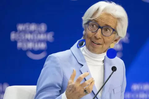 Tritt auf die Bremse: IWF-Chefin Lagarde.