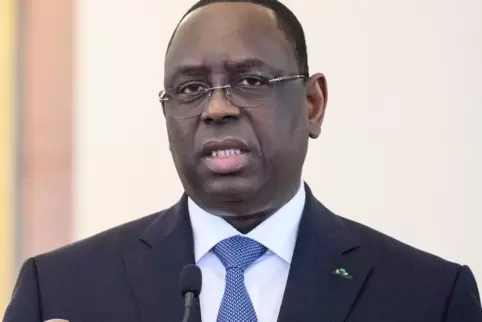 Macky Sall, Präsident des Senegal. Seine Partei dominiert die Politik in dem westafrikanischen Land. 