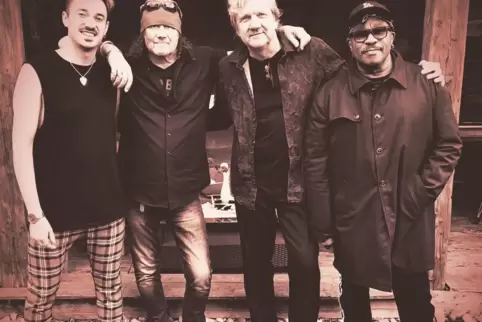 Hamburg Blues Band mit Gert Lange (Zweiter von links).