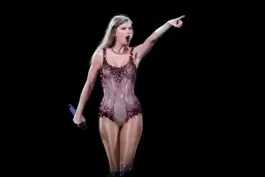 Nein, das ist nicht die „Dannde Liesel“ unseres Kolumnisten, sondern Sängerin Taylor Swift bei einem Konzert in Argentinien. 