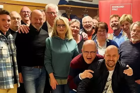 Wollen in den Ortsgemeinderat Dudenhofen: Die Kandidaten der SPD. 