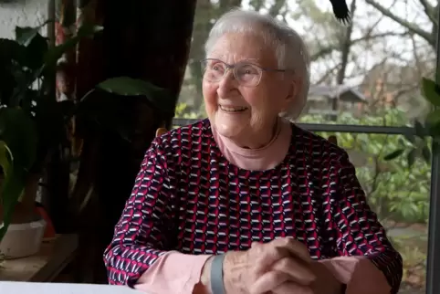 Ingeborg Hofmeister erfreut sich auch mit 100 Jahren noch nahezu bester Gesundheit.