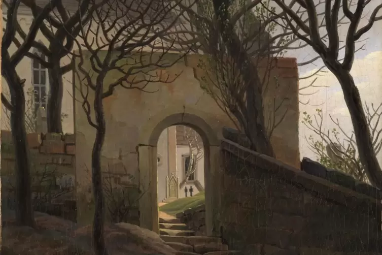 Caspar David Friedrichs &bdquo;Kirchhofpforte&ldquo; von 1822 