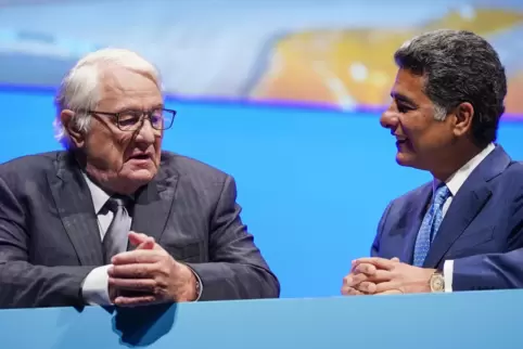 „Unterschiedlichen Vorstellungen über die Rolle als künftiger Aufsichtsratsvorsitzender“: Hasso Plattner und Punit Renjen im Mai