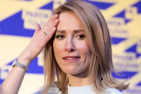 Kaja Kallas (46) ist seit Januar 2021 Premierministerin von Estland.