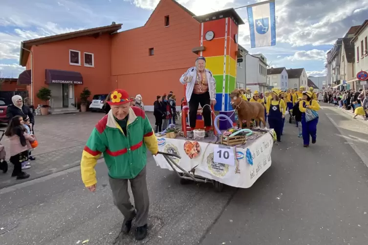 Lothar Distler hatte diesemal schwer zu ziehen.