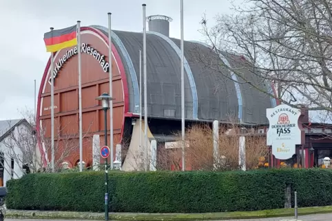 Wahrzeichen der Kurstadt Bad Dürkheim und gastronomisches Ausflugsziel: das Dürkheimer Riesenfass.