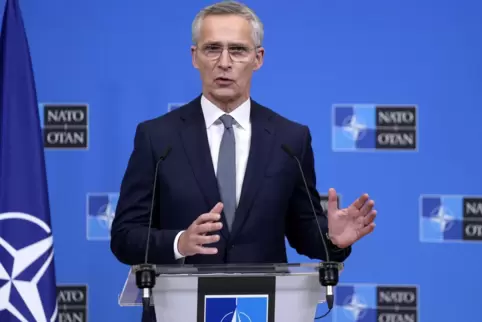 Zufried: Nato-Generalsekretär Jens Stoltenberg.