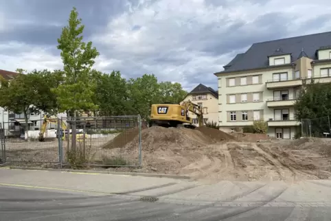 2022: Vorbereitungen für – nun gestopptes – Bauprojekt. 