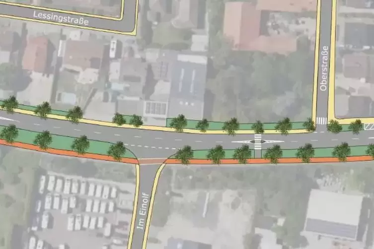 Das sind Anregungen zum Neugestalten der Ludwigshafener Stra&szlig;e. 