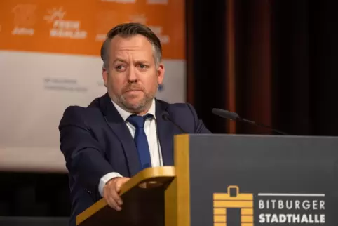 Der Landesvorsitzende der Freien Wähler, Stephan Wefelscheid, erfährt Gegenwind aus Rheinland-Pfalz. 
