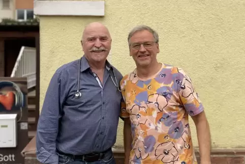 Die Praxis von Horst Rütschle (links) hat Bernhard Hook in die MVZ Fitz aufgenommen.