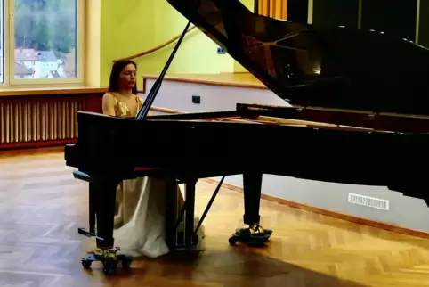Musik mit persönlichem Hintergrund: Ekaterina Litvintseva in Kusel. 