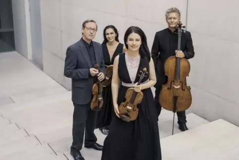 Das renommierte „Minguet Quartett“ spielt am Samstag in der Stadtmission.