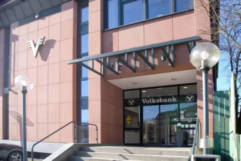 Die Hauptstelle der Volksbank Glan-Münchweiler. 