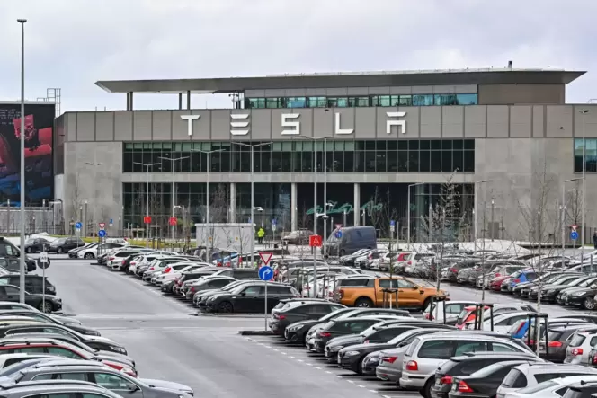 Tesla-Werk in Brandenburg