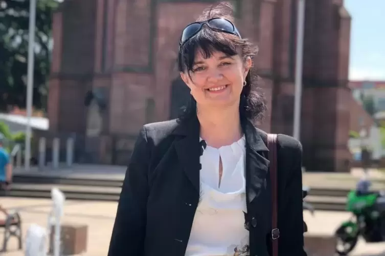 Nataliia ist aus Slowansk geflohen. 