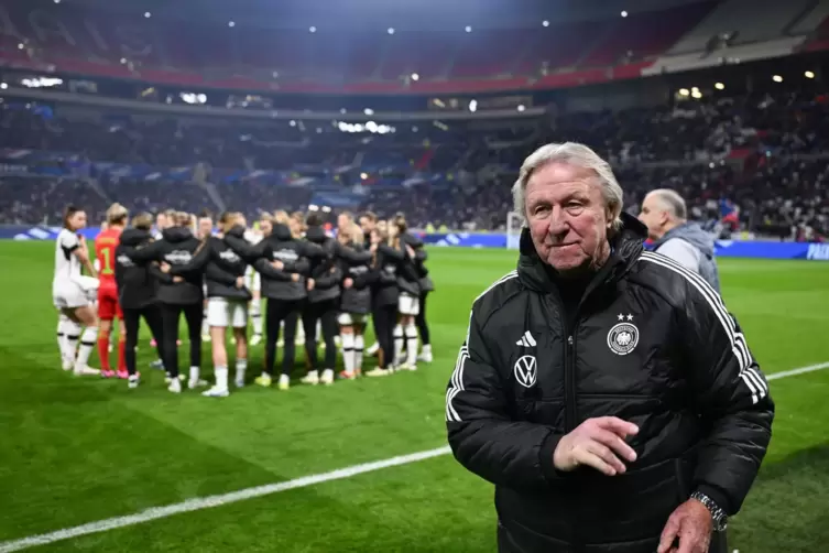 Interimsbundestrainer Horst Hrubesch. 